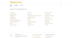 Desktop Screenshot of cehours.com